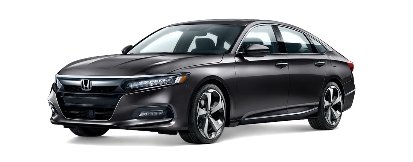 Grey 2020 Honda Accord Touring angled left