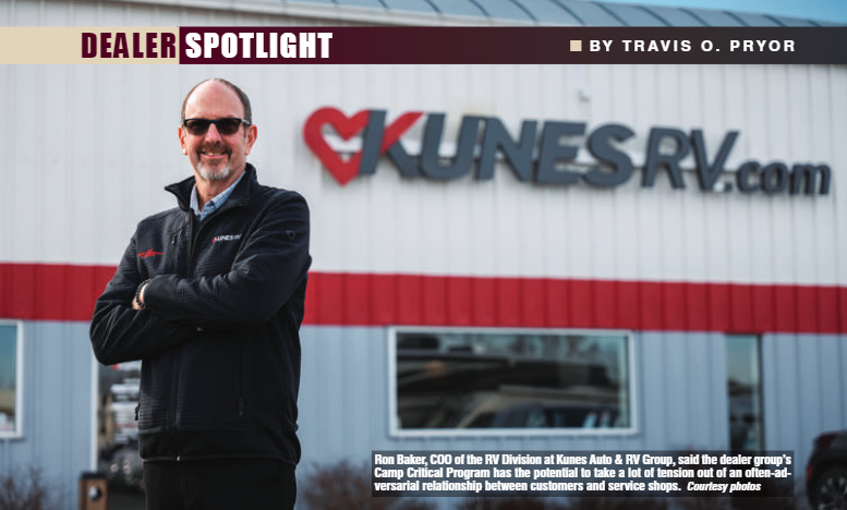 Dealer Spotlight on Ron Baker, COO of the RV Division of Kunes Auto & RV Group