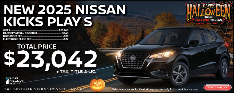 New 2025 Nissan Kicks Purchase Offer
