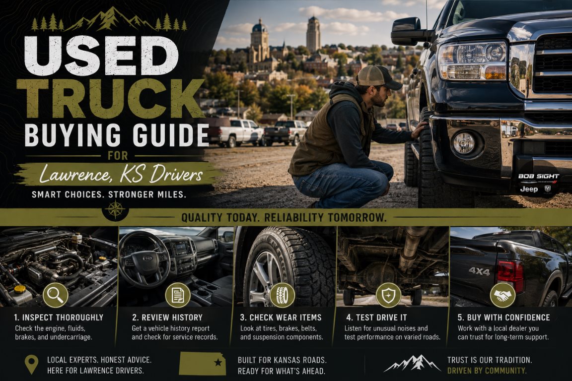 Used Trucks for Sale in Lawrence, KS: Pre-Owned Truck Buying Guide