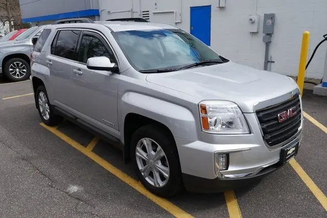 Used 2017 GMC Terrain SLE-2 with VIN 2GKALNEK3H6130929 for sale in Garrettsville, OH