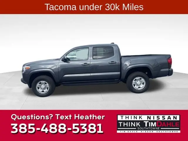 Used 2022 Toyota Tacoma SR with VIN 3TMCZ5AN7NM521067 for sale in South Jordan, UT