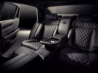 2026 Genesis G90 3.5T E-SC Prestige Black Luxury Interior Feature