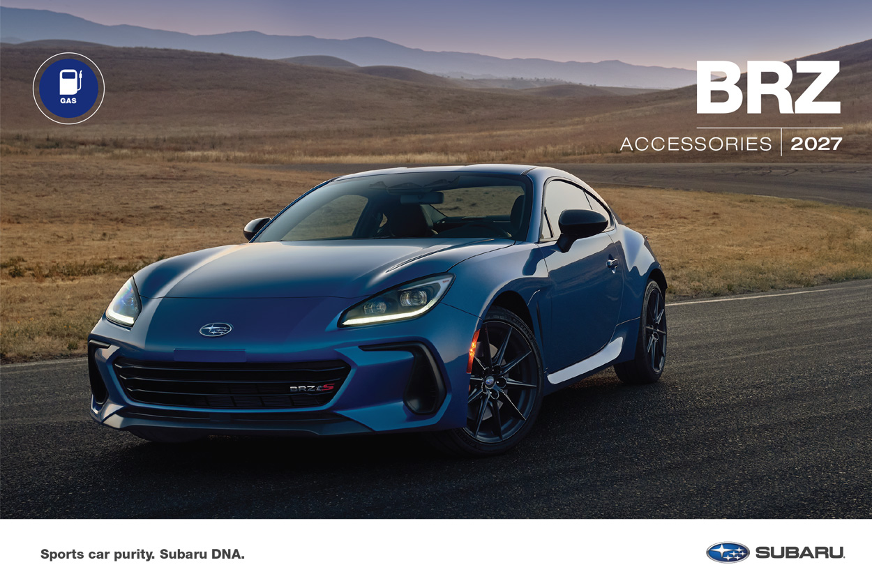  2026 BRZ Accessories Brochure cover image