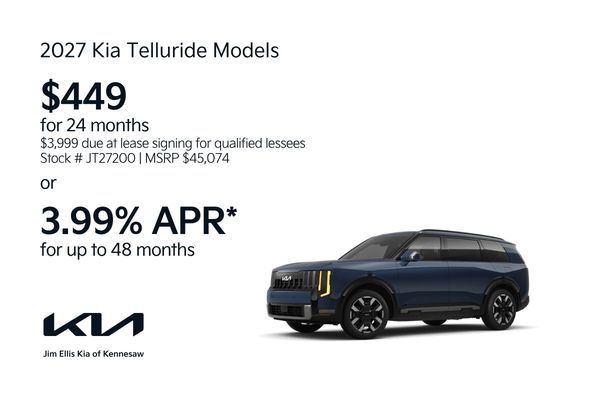 2027 Kia Telluride Offers