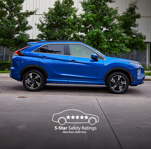 Mitsubishi Eclipse Cross 5-Star Overall Safety Rating Award