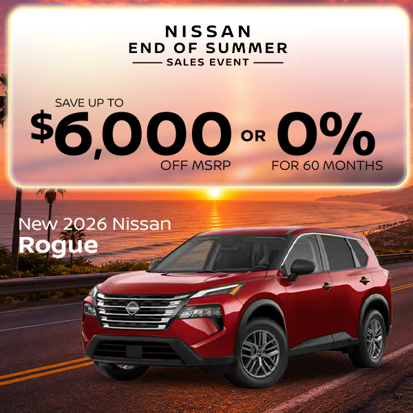 New 2026 Nissan Rogue 
