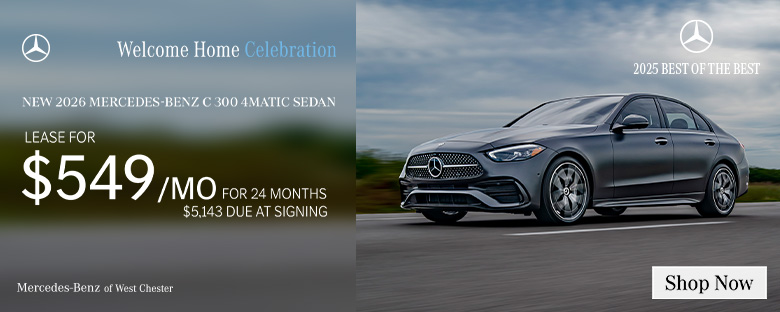 New 2026 Mercedes-Benz C 300 4MATIC Sedan