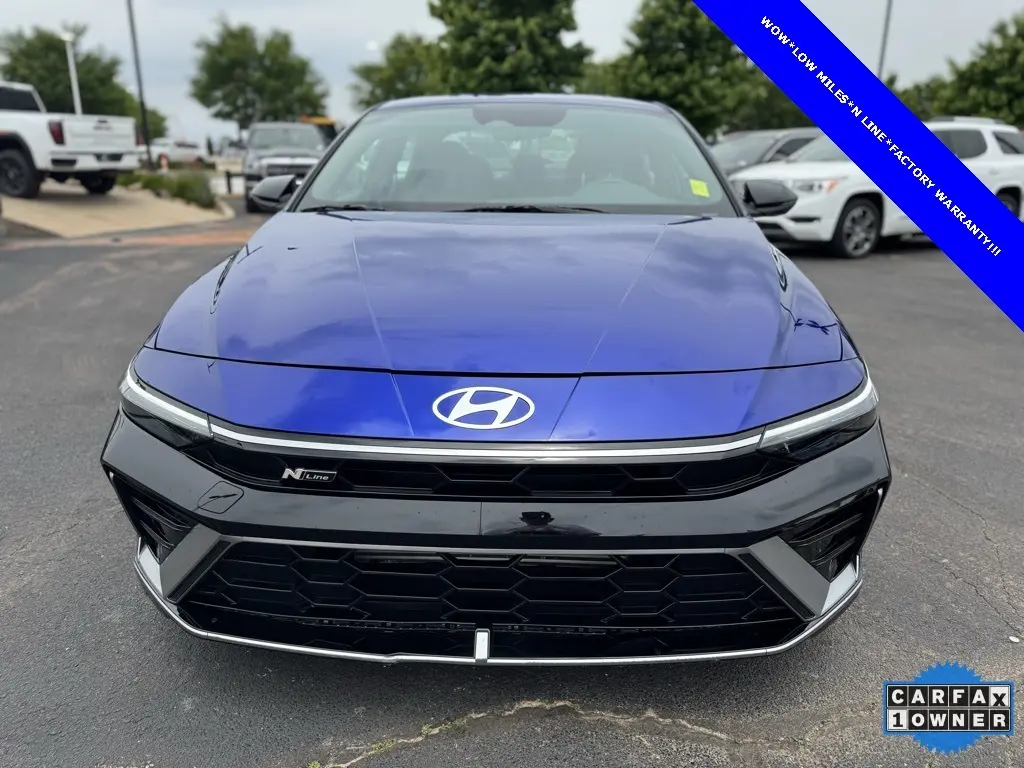 Used 2025 Hyundai Elantra N Line with VIN KMHLR4DF5SU975108 for sale in Norman, OK