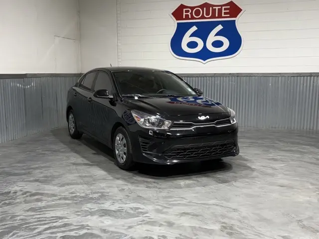 Used 2023 Kia Rio LX with VIN 3KPA24AD9PE568840 for sale in Norman, OK
