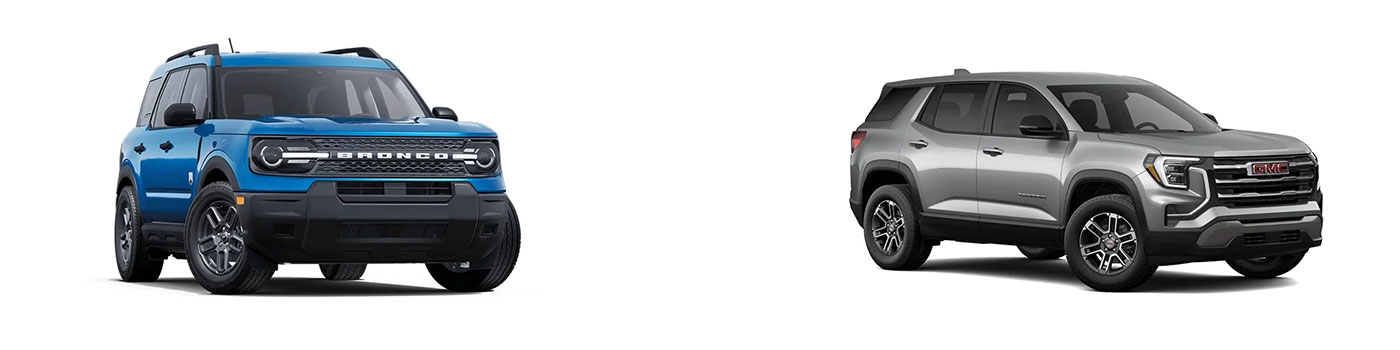 Ford Bronco Sport vs GMC Terrain