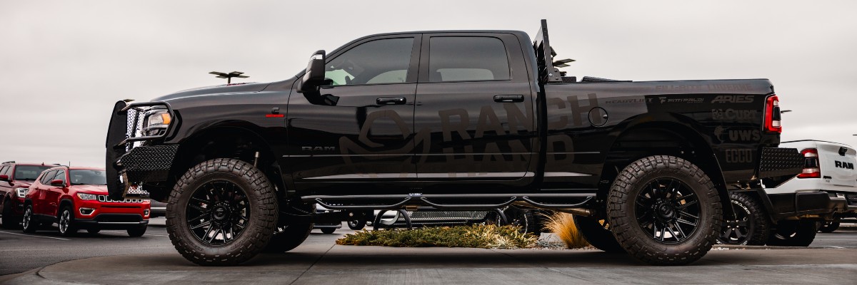 Custom 2023 RAM Ranch Hand SEMA Build Exterior Driver Side Profile