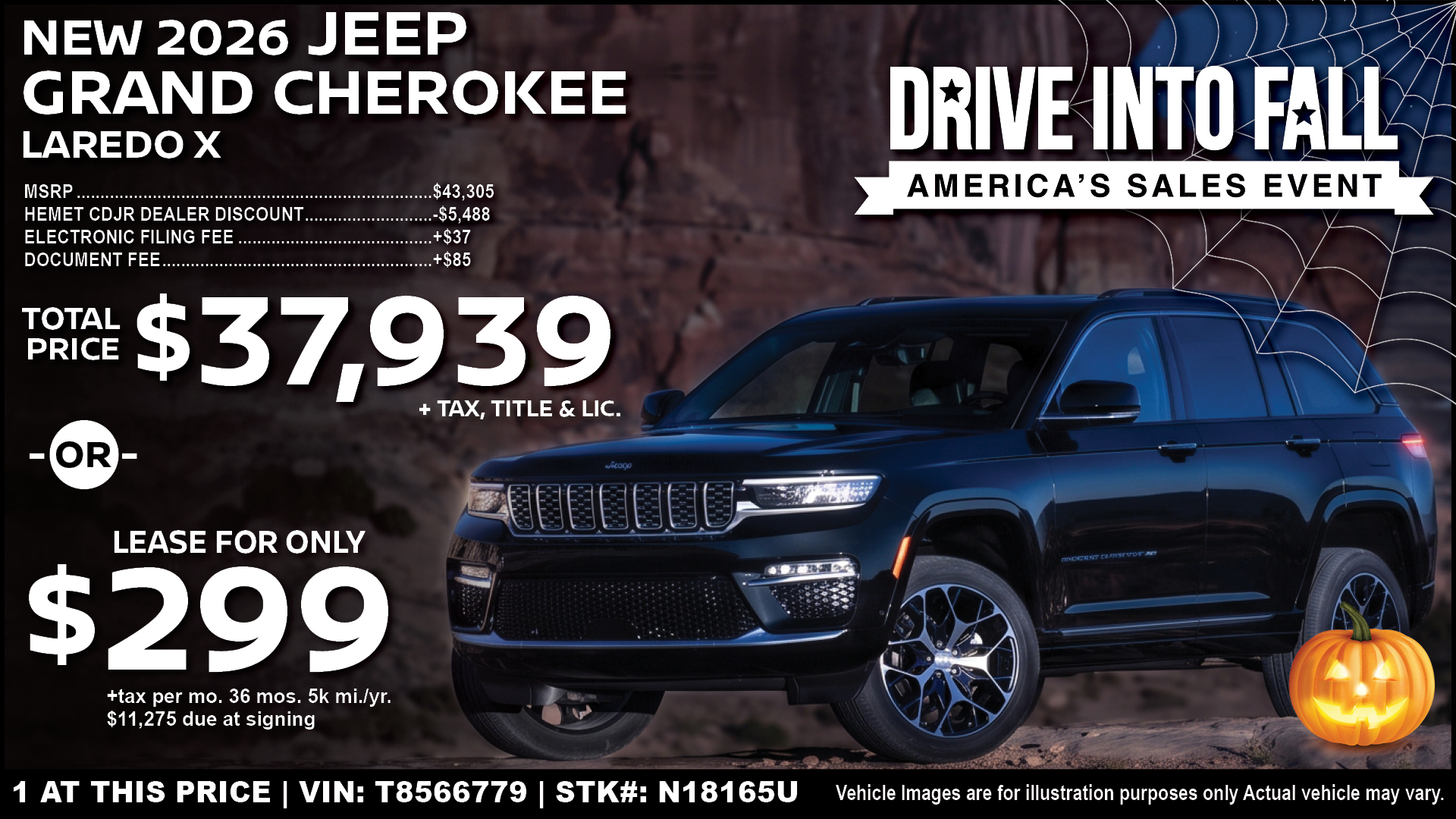 New 2026 Jeep Grand Cherokee Laredo X