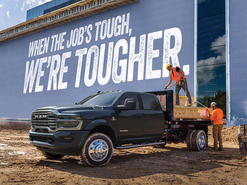 Upfitted Ram work truck