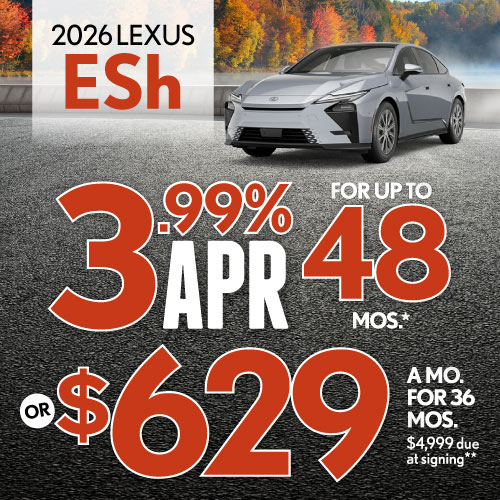 2026 Lexus ESh