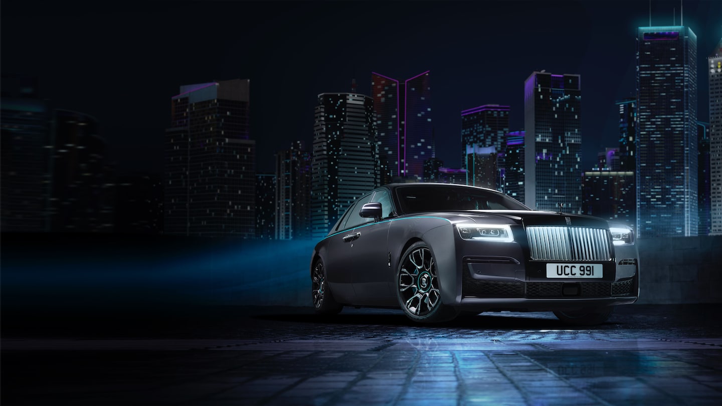 Hero Image of the All-New Rolls-Royce Black Badge Ghost