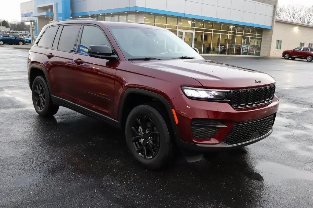 Used 2024 Jeep Grand Cherokee Altitude with VIN 1C4RJHAG2RC206110 for sale in Atwater, OH