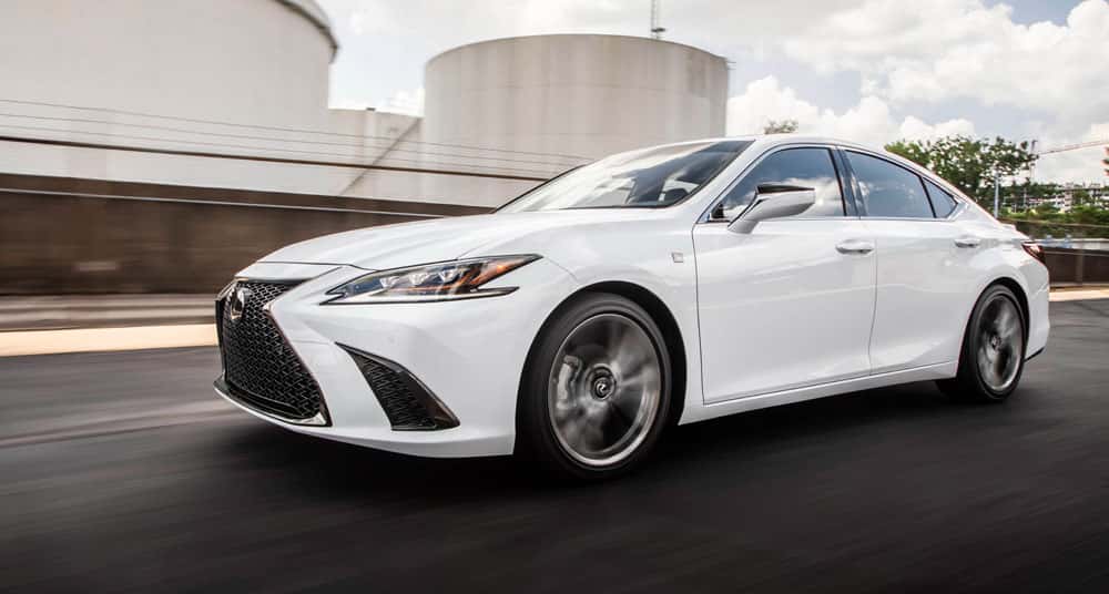 The redesigned Lexus ES 350