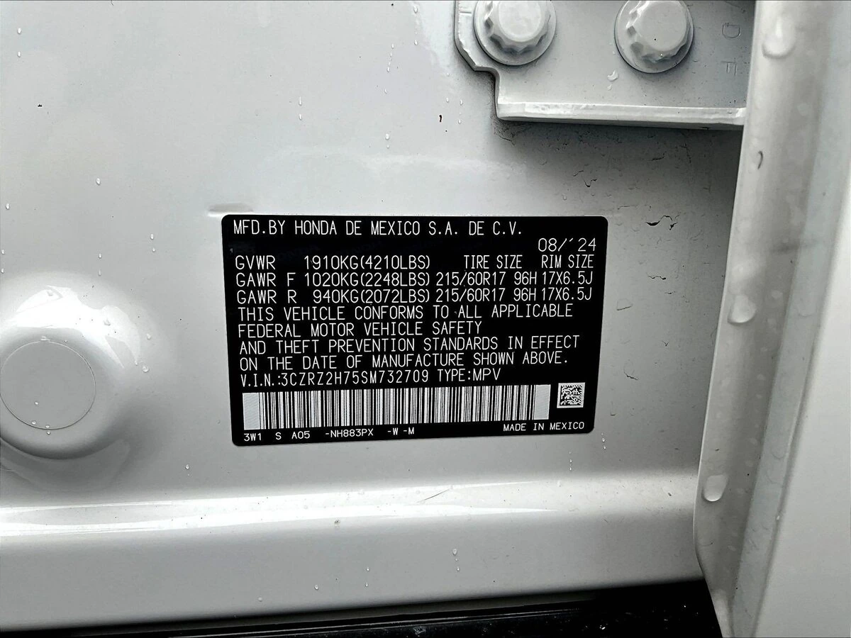 2025 Honda HR-V EX-L - Photo 19