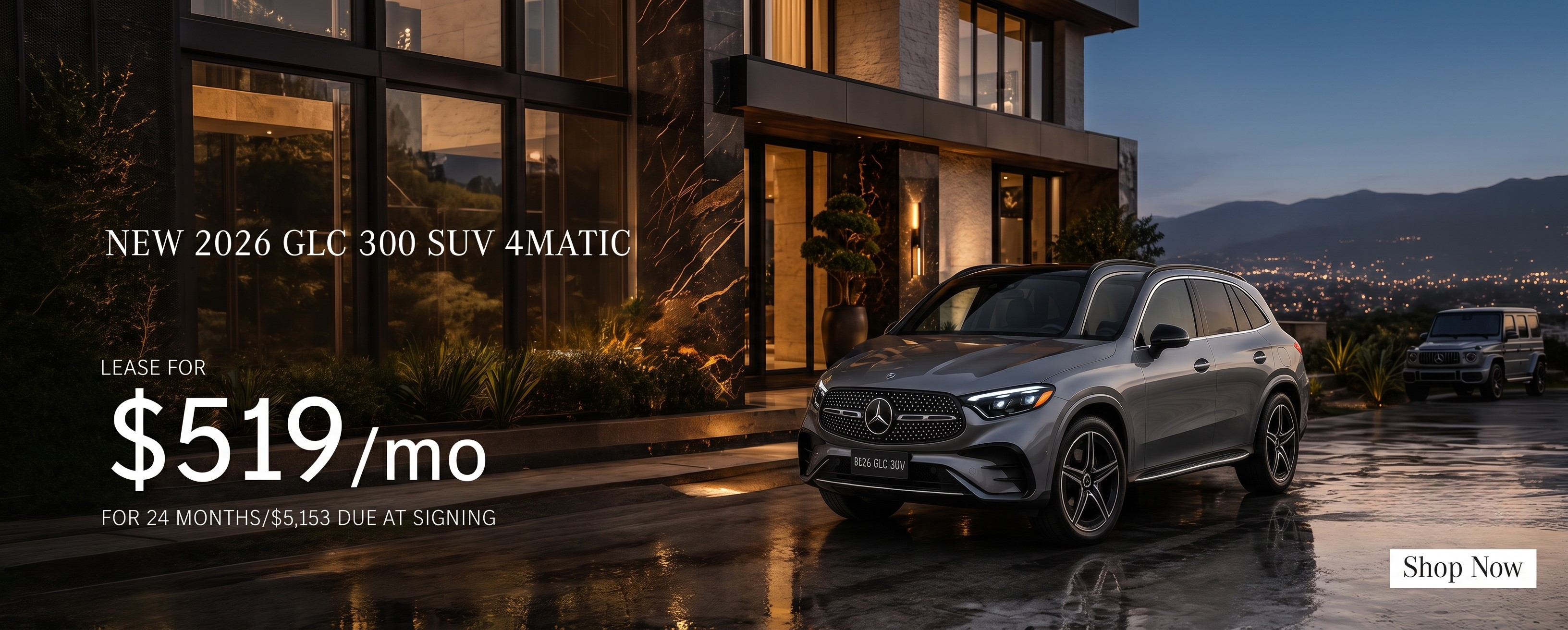 New 2026 GLC 300 SUV 4Matic