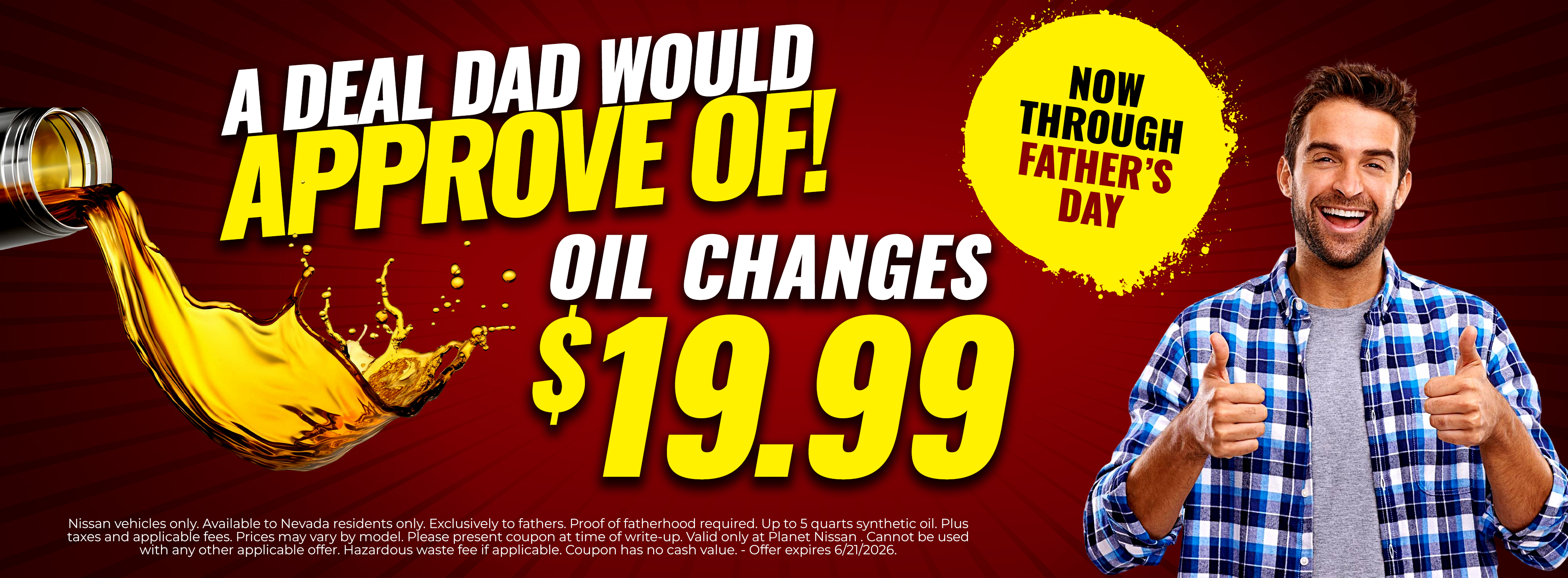 $19.99 OIL CHANGES