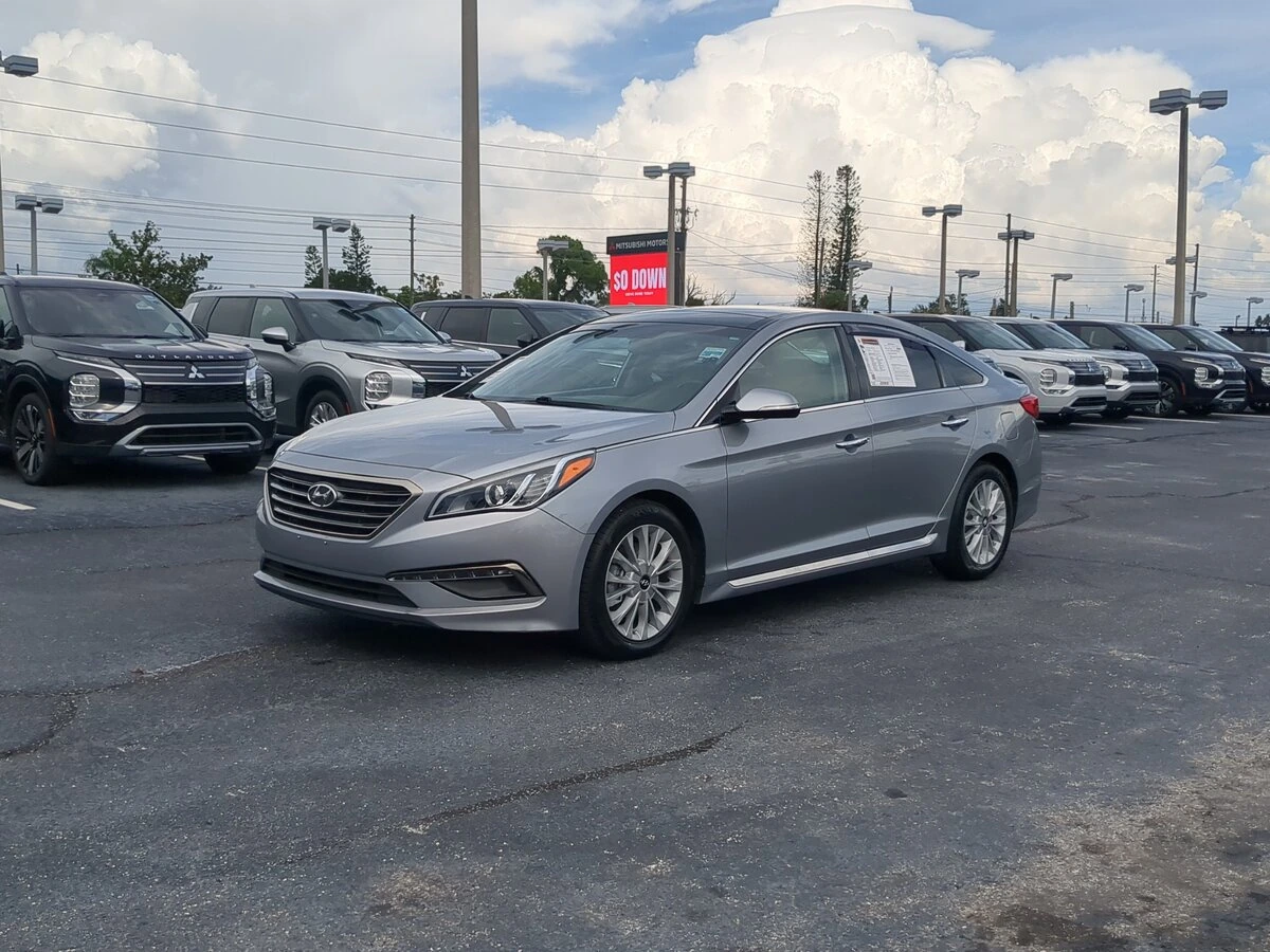 Used 2015 Hyundai Sonata Limited with VIN 5NPE34AF0FH087613 for sale in Seminole, FL