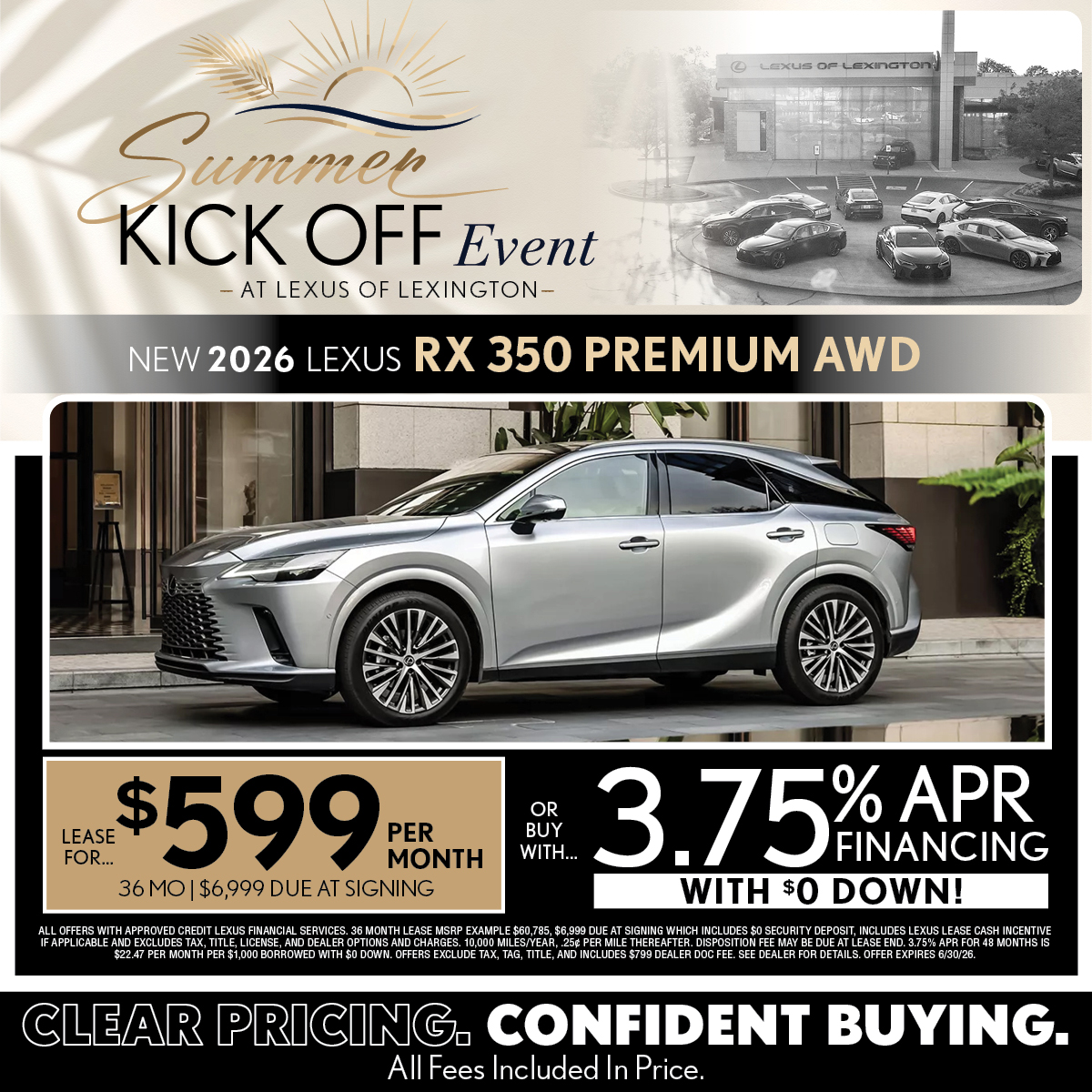 RX 350
PREMIUM AWD