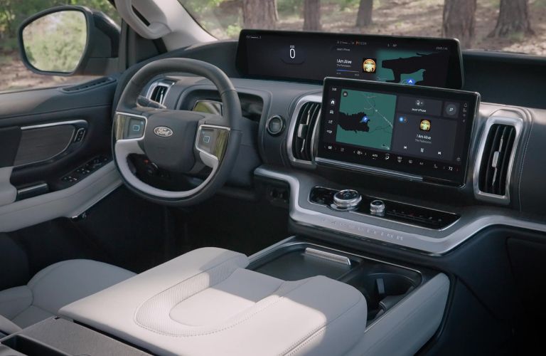 2025 Ford Expedition Steering Wheel, Dashboard, and Ford Digital Experience Screens