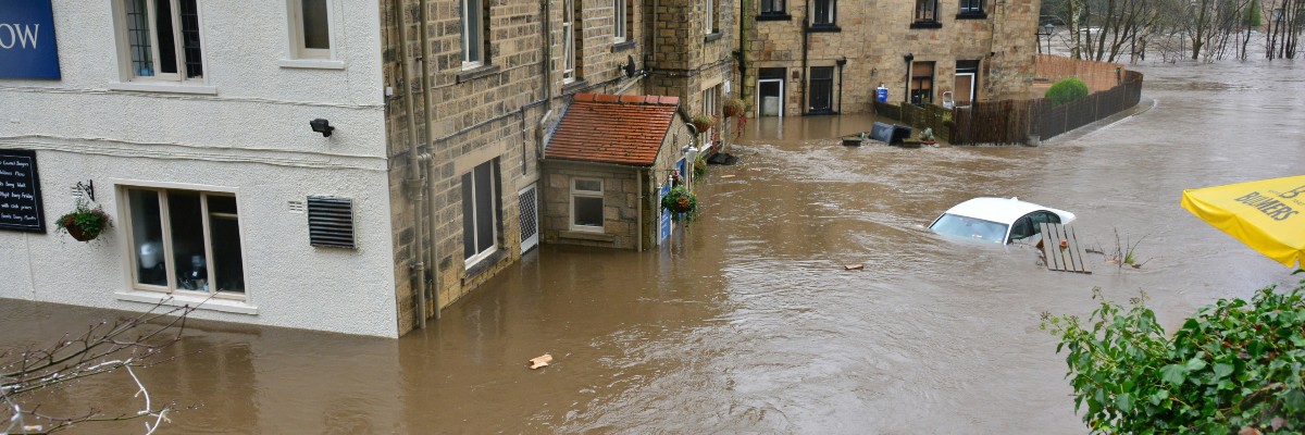 Flooded City Streets