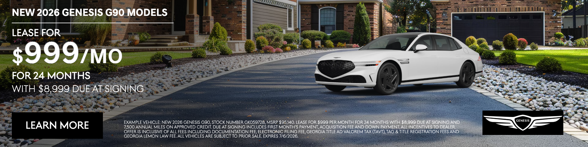 Genesis G90 Lease Kennesaw GA