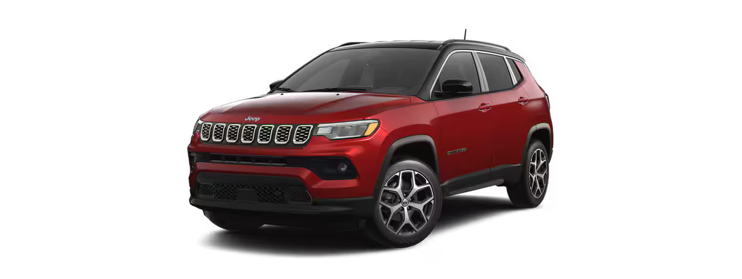 The Jeep Compass Limited trim.