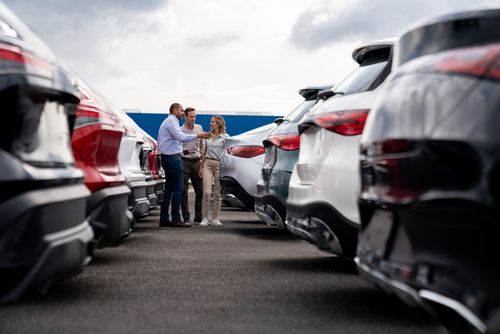 Used car shopping