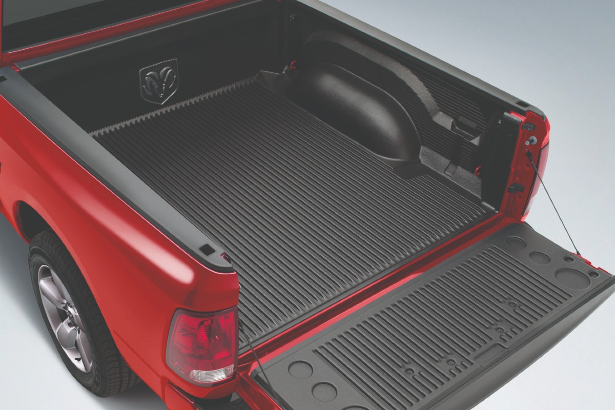 Mopar Drop-In Bedliner in a RAM 1500