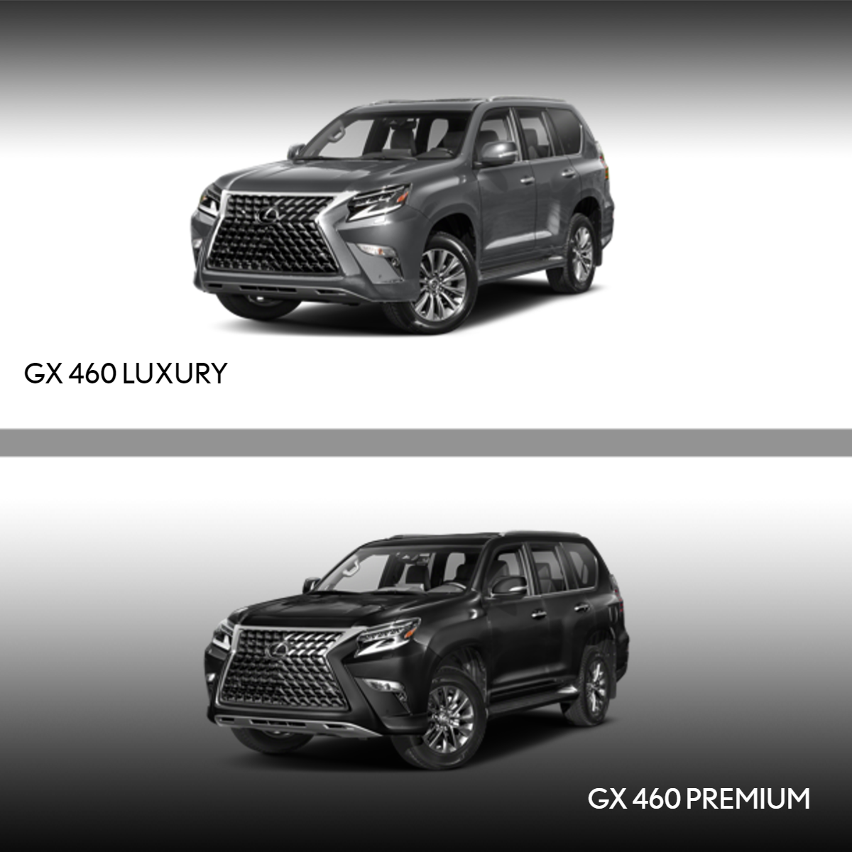 Lexus GX 460 PREMIUM vs Lexus GX 460 LUXURY