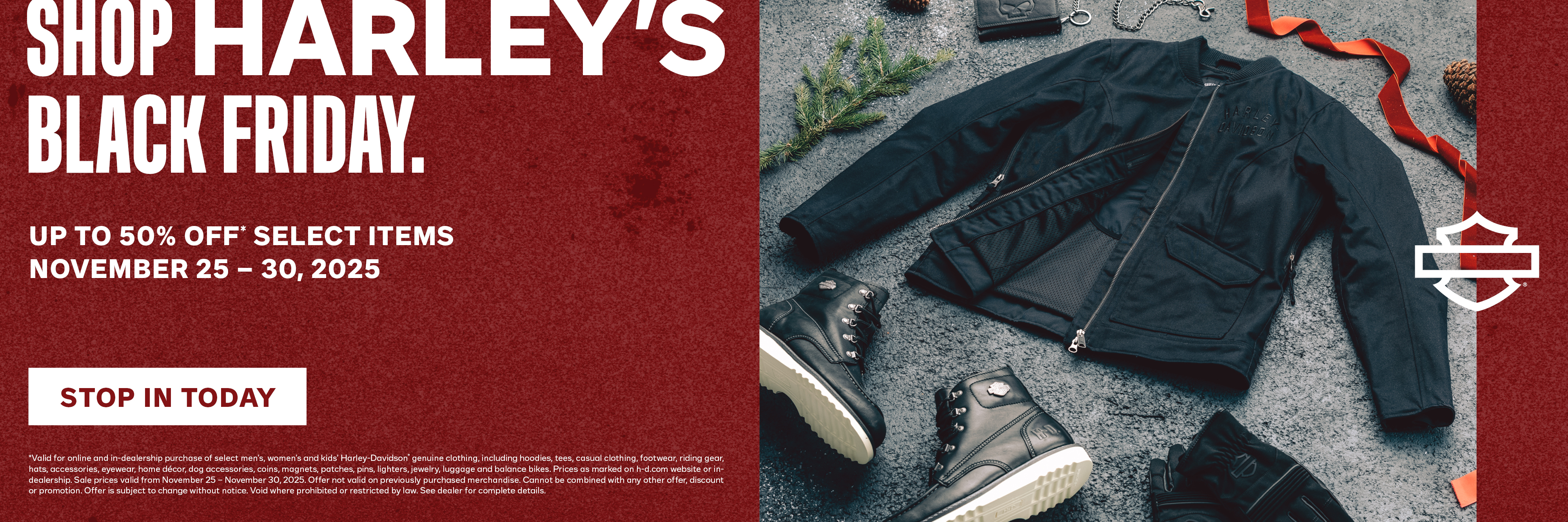 Black Friday Harley-Davidson