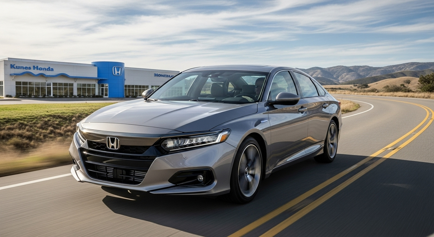 Explore the 2025 Honda Accord Hybrid's exceptional mpg and find your perfect match at Kunes Honda of Quincy. Check availability now!
