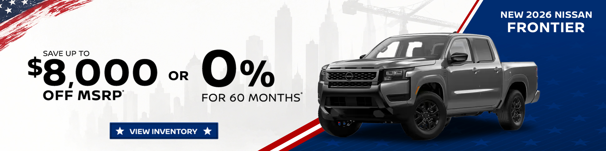 New 2026 Nissan Frontier  