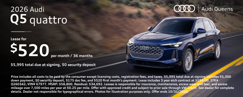 2026 Audi Q5 quattro Offer