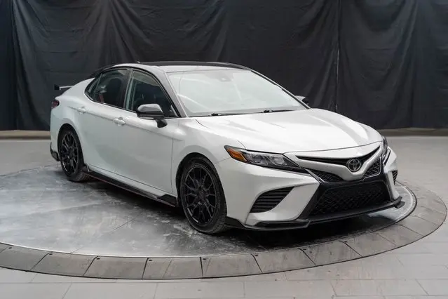 Used 2021 Toyota Camry TRD with VIN 4T1KZ1AK1MU053319 for sale in Murray, UT