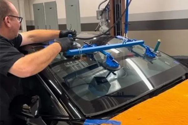 Mechanic working