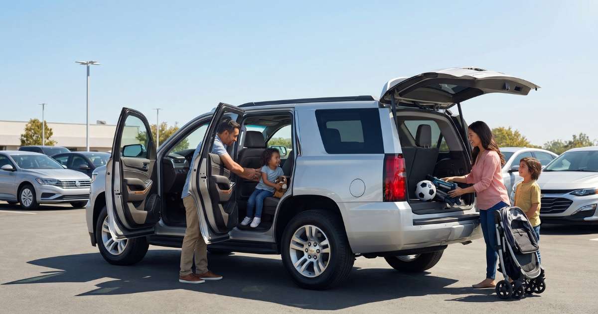 SUVs usados que funcionan bien para familias
grandes
