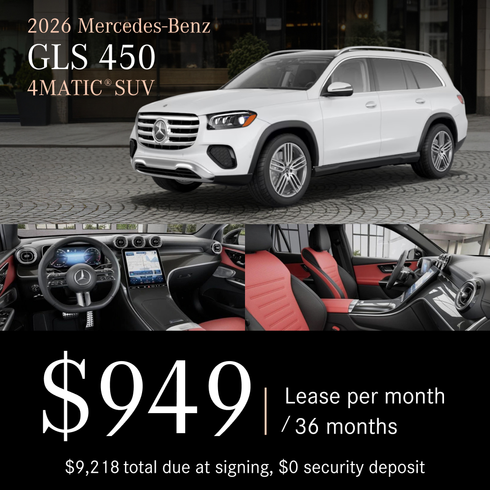 2026 Mercedes-Benz GLS 450 4MATIC® SUV