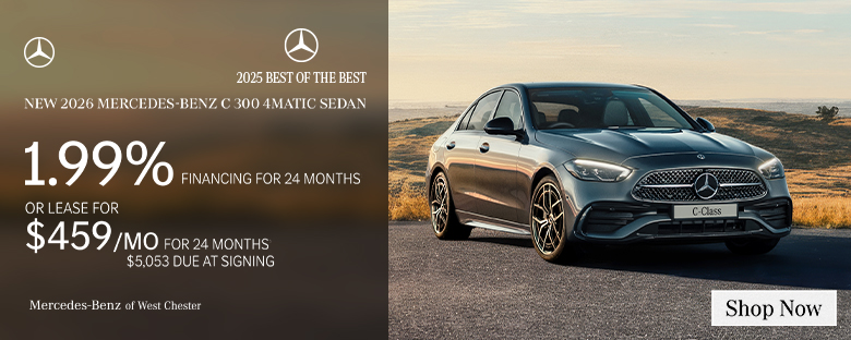 New 2026 Mercedes-Benz C 300 4MATIC Sedan