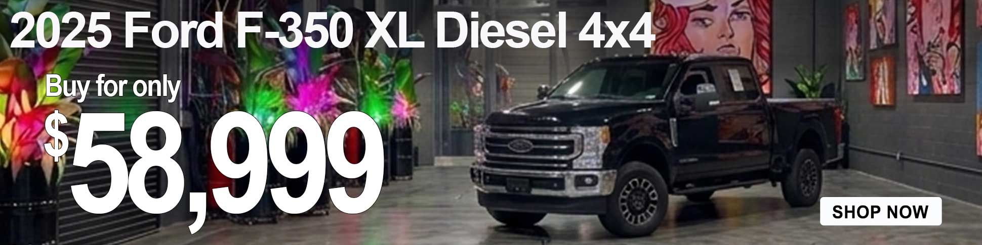 2025 Ford F-350 XL Diesel Crew Cab 4x4 parked in the Masano Auto Park near me in Reading, PA