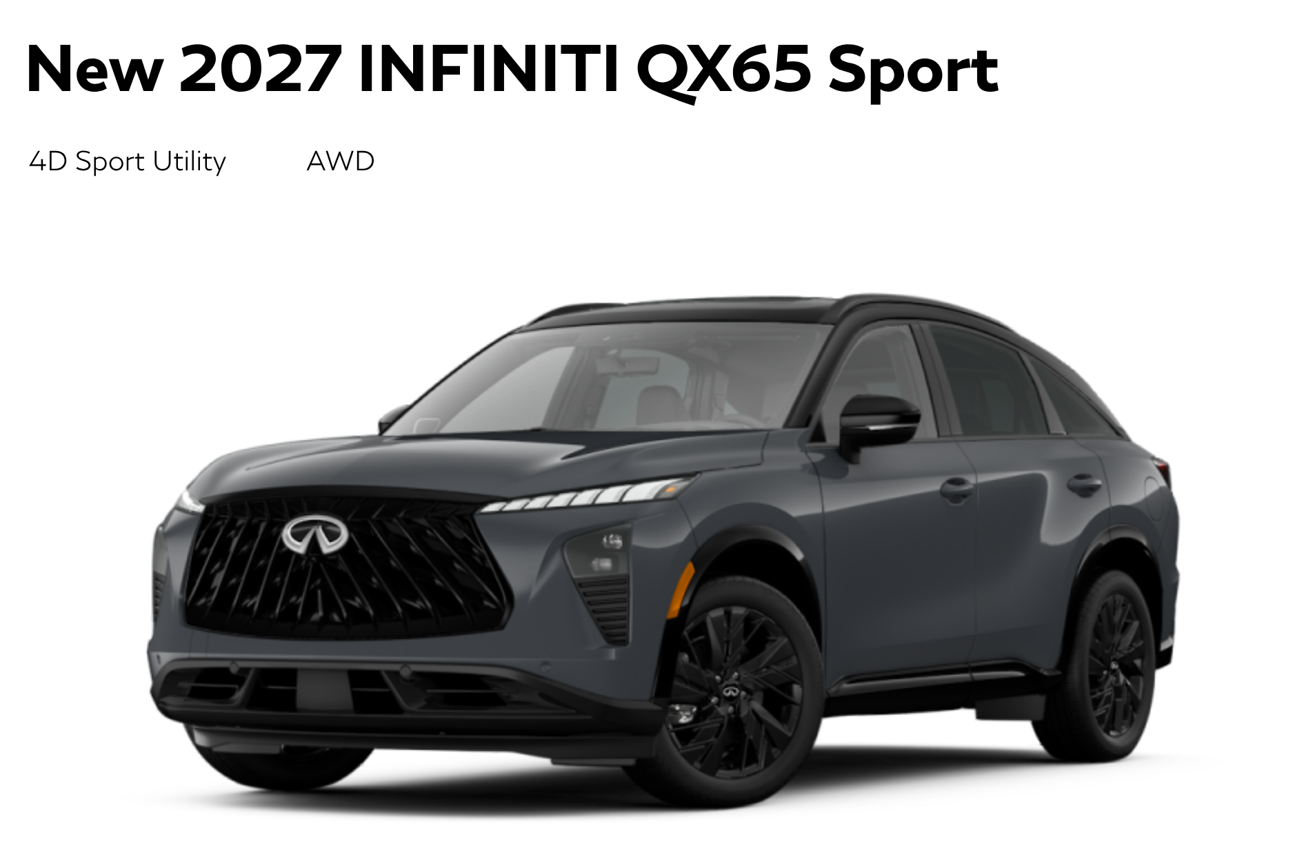 INFINITI QX65 SPORT