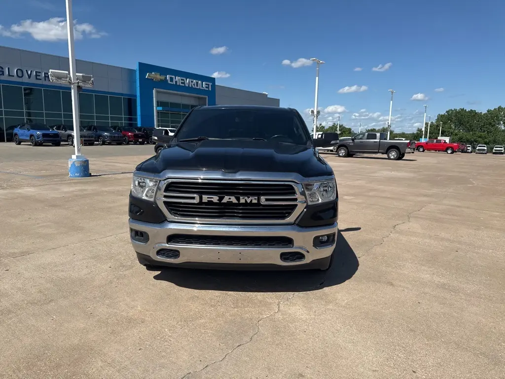 Used 2021 RAM Ram 1500 Pickup Big Horn/Lone Star with VIN 1C6RREBG9MN533033 for sale in Tulsa, OK