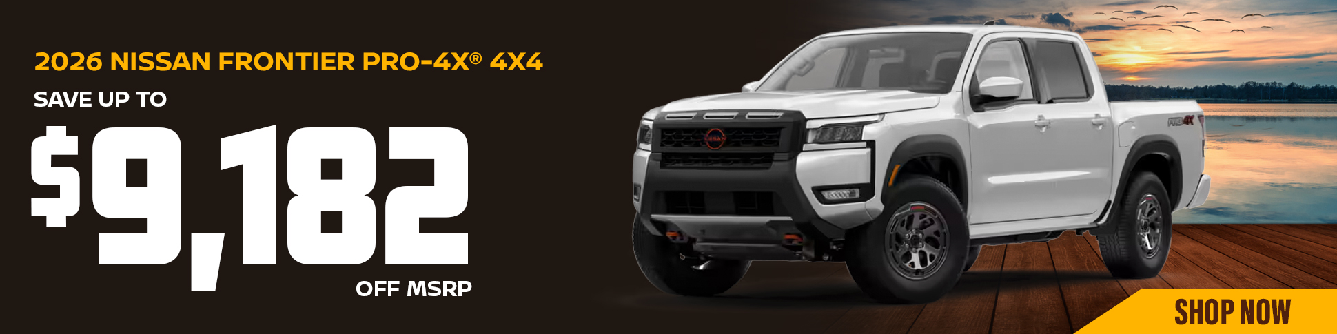 2026 NISSAN FRONTIER PRO-4X® 4X4 