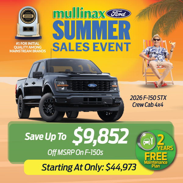 2026 F-150 STX CrewCab 4x4: Save up to $9,852