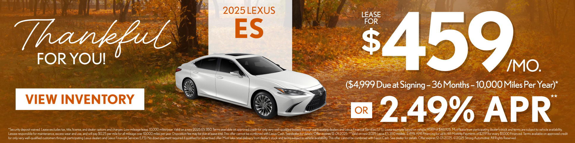 2025 Lexus ES