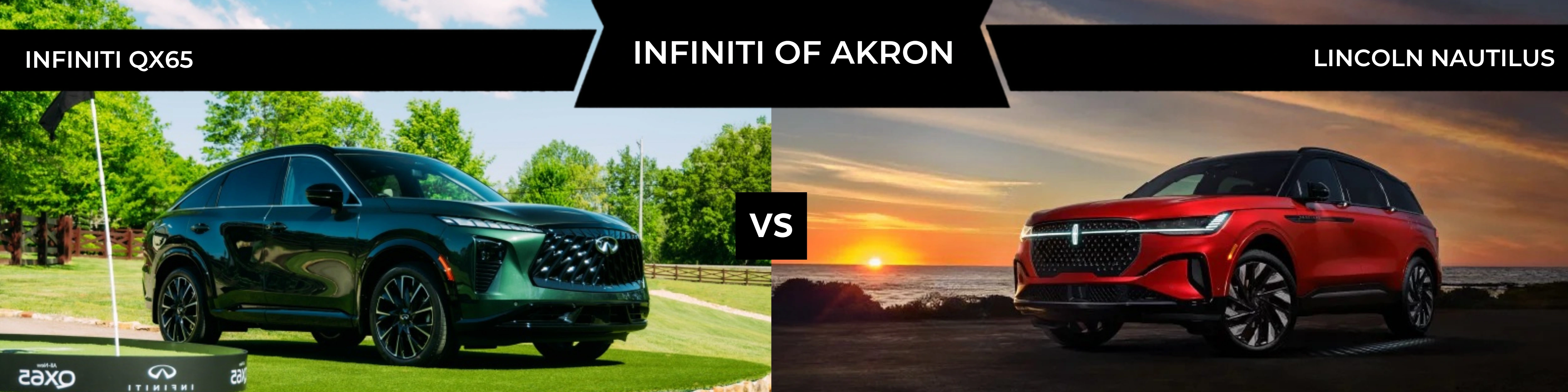 INFINITI QX65 vs. Lincoln Nautilus